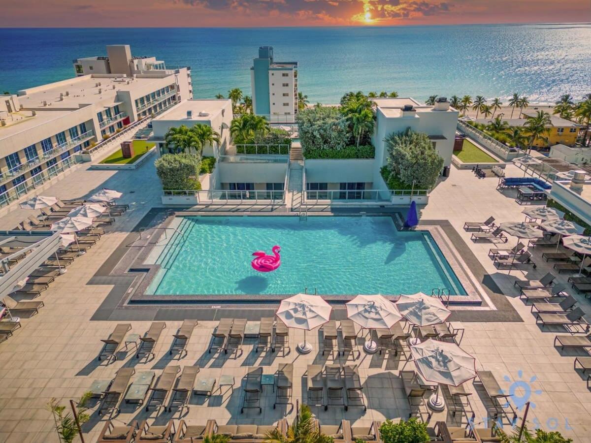 Hollywood Beach Broad - Walk - Gym - Amazing Pool Экстерьер фото